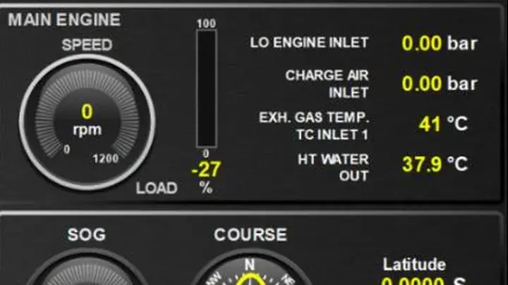 Close-up: Main engine at a glance